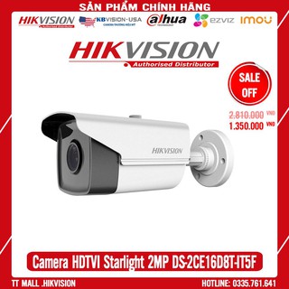Camera HDTVI Hikvision DS-2CE16D8T-IT5F - 2MP