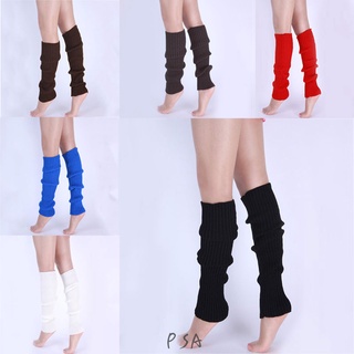 1 Đôi Tất Ống Chân Len Giữ Ấm Thời Trang Cho Nữ