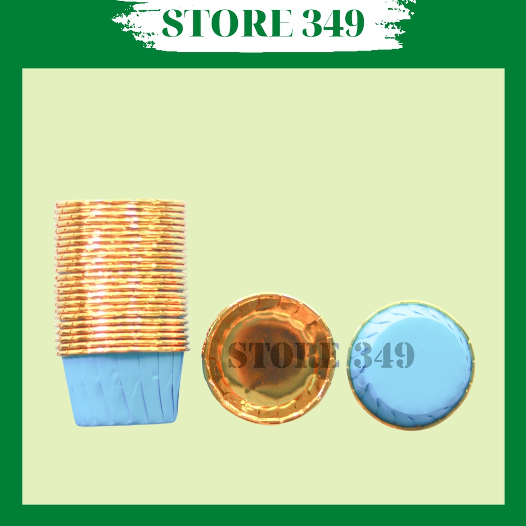 Ly Giấy Cupcake Tròn Chống Dính 5039 100 Cái- Giao Màu Và Họa Tiết Ngẫu Nhiên