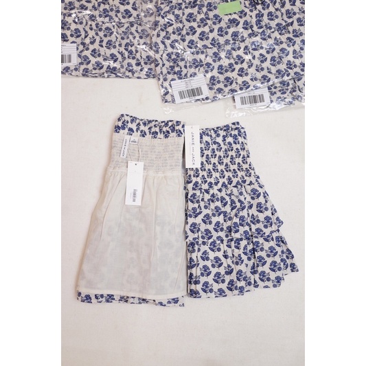 Chân váy bé gái JANIE and JACK - FLORAL SMOCKED TIERED SKIRT