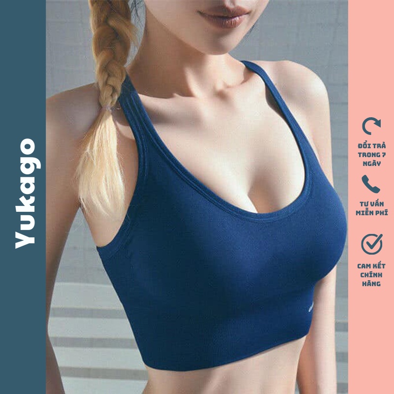 Áo bra tập gym thể thao cài lưng sau quảng châu cho nữ YAKUGO SL1049