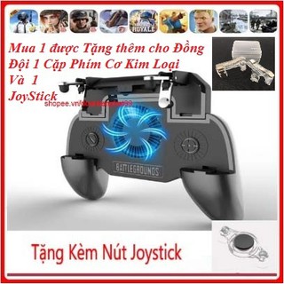 Tay Cầm SR Có Tản Nhiệt Chơi Pubg Hàng Cao Cấp, QUÀ TẶNG HẤP DẪN 1 bộ JoyStick cao cấp và bộ Phím Cơ K01 Hàng Cao Cấp.