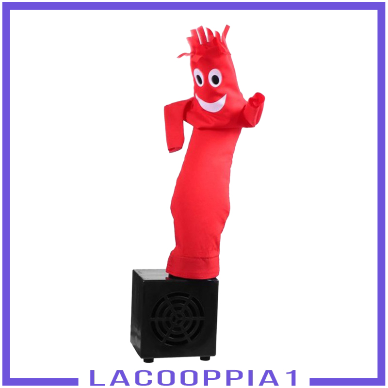 [LACOOPPIA1]Inflatable Tube Man with Air Blower Mini Desktop Dancing Star Table UK Plug