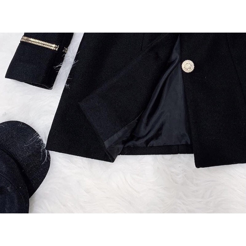 Áo khoác dạ hoàng gia xuất sắc | BigBuy360 - bigbuy360.vn