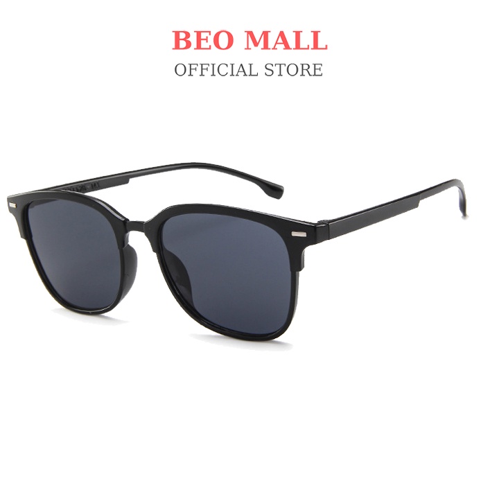 Kính mát nam thời trang BEOMALL thiết kế chống nắng và tia UV siêu bền KT053