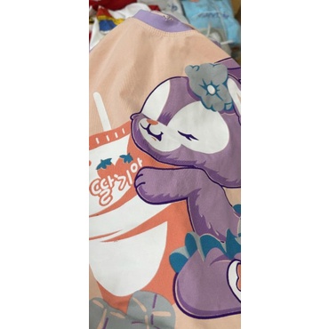 Bộ cotton 4c mẹ bé gái hàng cotton chính phẩm 9_60kg