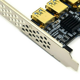 Card Chuyển Đổi Pcie 1 Sang 4 Pci Express Riser