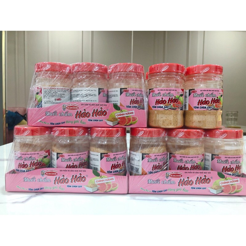 (Chính Hãng Acecook) Muối Chấm Hảo Hảo Chua Cay Thần Thánh Hủ 120g | BigBuy360 - bigbuy360.vn