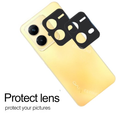 Kính Cường Lực 3D Bảo Vệ Ống Kính Máy Ảnh Cho Vivo V25 V25E V25 5G Y35 V25E V 25 V23 E 25E VivoV25 Pro VivoV25E 4G 5G Bảo Vệ