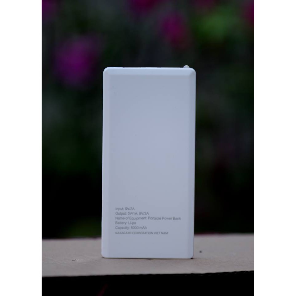 PIN DỰ PHÒNG NAKAGAMI (5000mAh, 10000mAh)