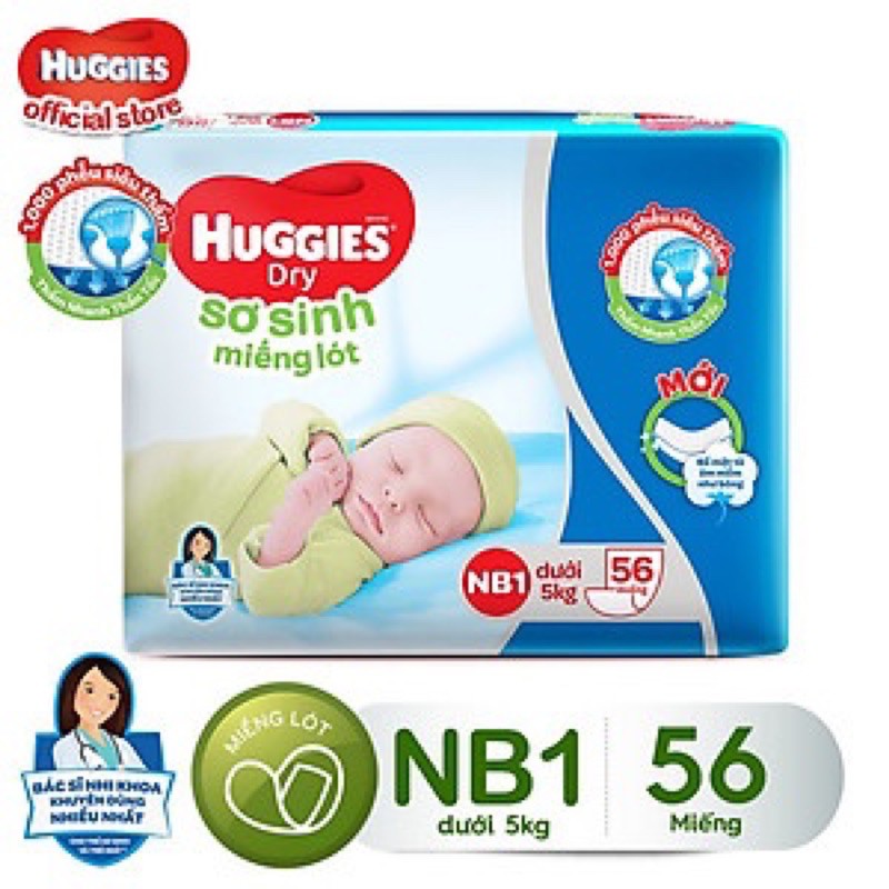 Bỉm Huggies tã quần size M 74, L 68, XL 62, XXL 56 miếng