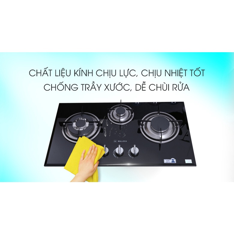 Bếp ga âm Malloca GHG 733B NEW