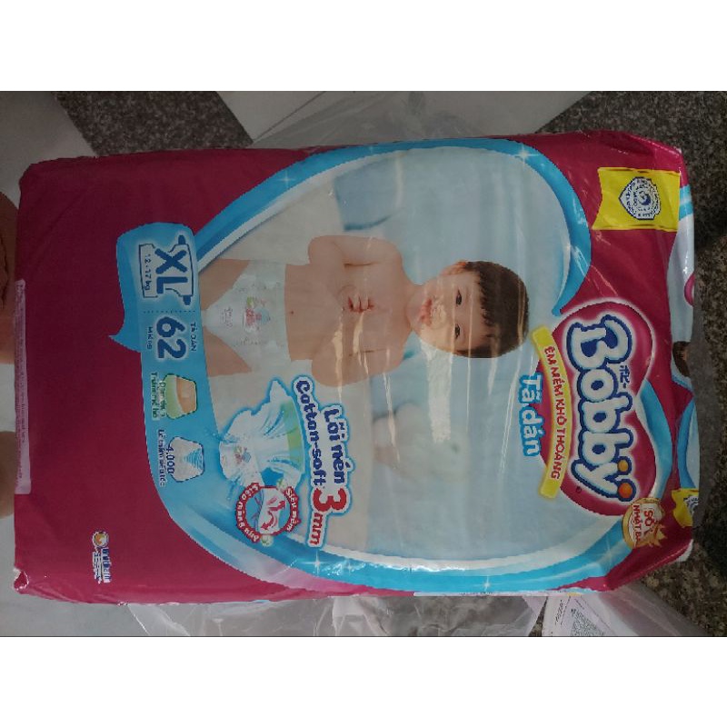 Tã dán bobby XS70 S80 M76 L68 XL62 XXL56 mẫu mới