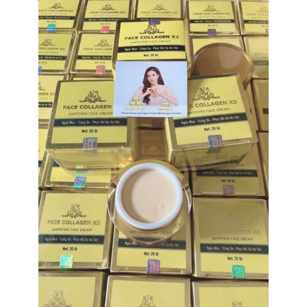 Kem Face Collagen X3 20G Chính Hãng Đông Anh