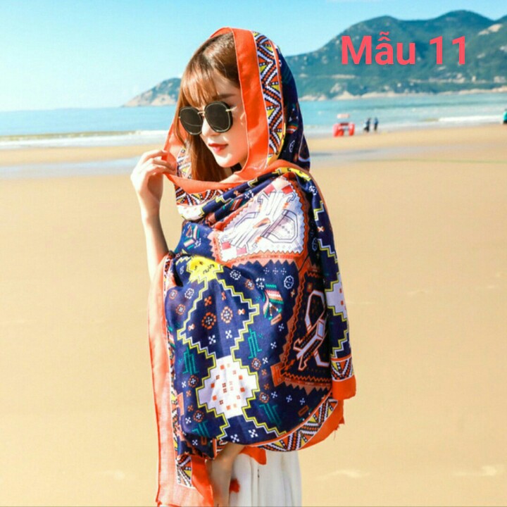 SALE Khăn Choàng Boho Đi Biển Mẫu Mới