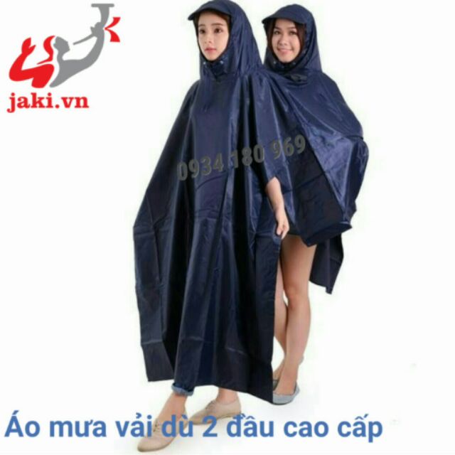 Áo mưa vải dù 2 đầu cao cấp