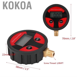 Máy Đo Áp Suất Lốp Xe Màn Hình Lcd Kokoa