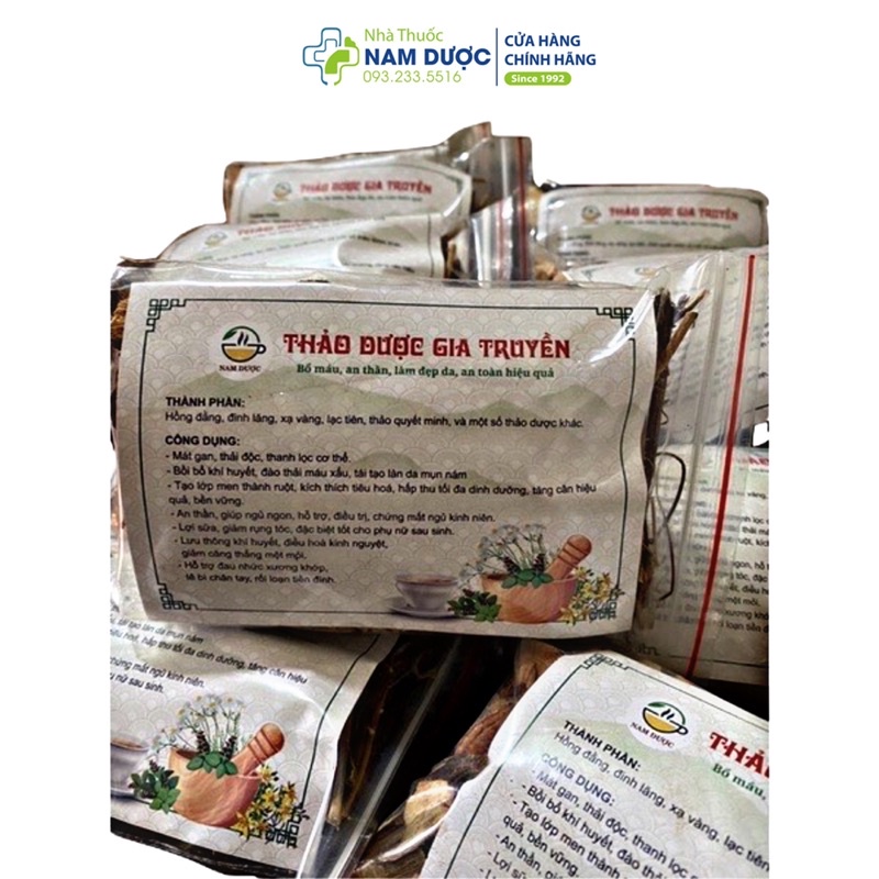Thảo Dược Bổ Máu An Thần Làm Đẹp Da An Toàn Hiệu Quả