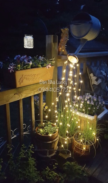 Đèn chùm đom đóm nhiều màu ( chùm fairy light) xài điện