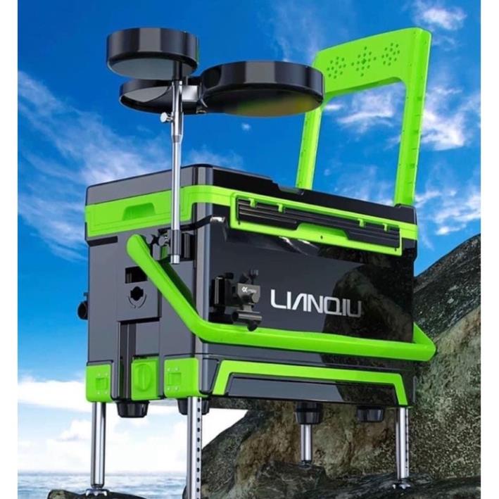 Thùng Câu Đài  Lianquin S2  32L Chính Hãng, Chất Liệu Nhựa Cứng Rất Bền - Đồ Câu Nguyên Trường