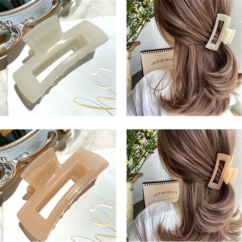 Kẹp tóc màu kẹo ngọt kiểu dáng đơn giản thời trang Hàn Quốc