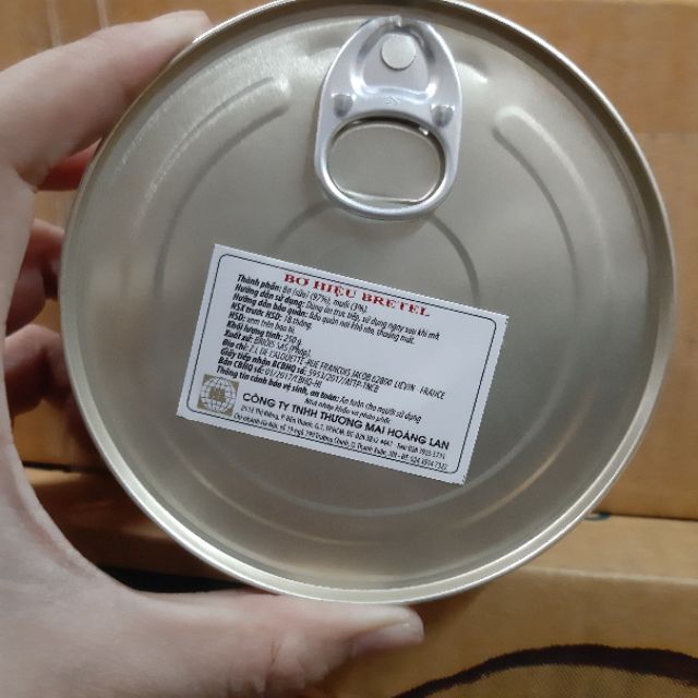 Bơ Hiệu BRETEL BUTTER Pháp 250gram hàng nhập
