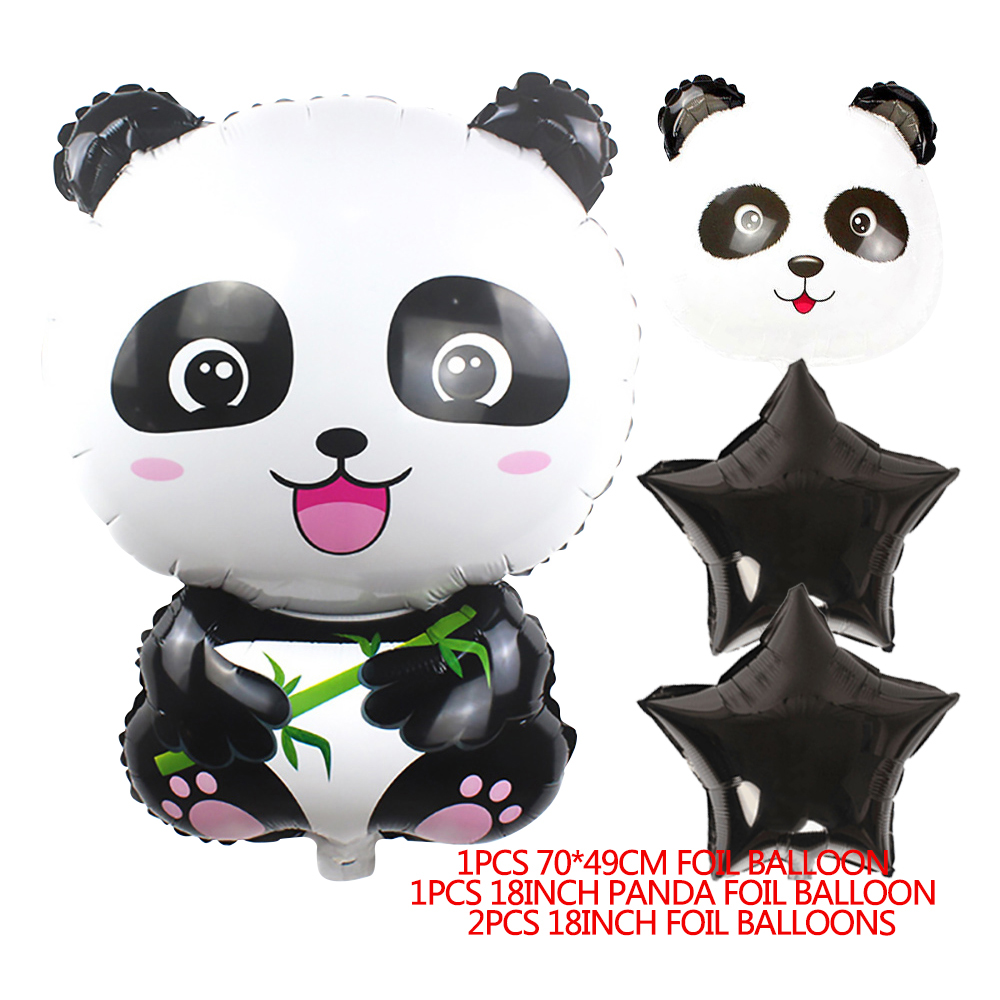 Phim Hoạt Hình Panda Chủ Đề Bữa Tiệc Sinh Nhật Đồ Trang Trí Cho Trẻ Em Bộ Đồ Ăn Dùng Một Lần Bộ Đĩa Tấm Khăn Ăn Đồ Dùng Cho Bữa Tiệc Bé Tắm