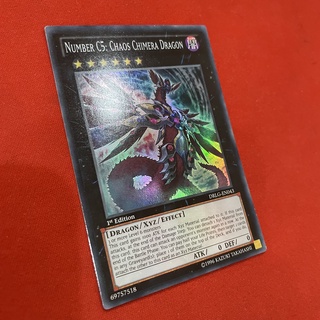 [Thẻ Bài Yugioh Chính Hãng] Number C5: Chaos Chimera Dragon