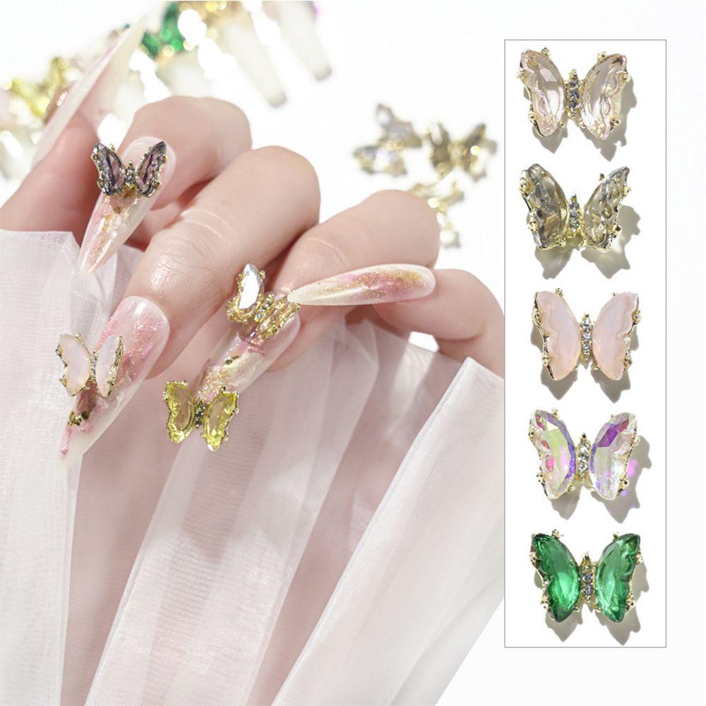 Set 5 Phụ Kiện Trang Trí Móng Tay 3D Nghệ Thuật|Phụ Kiện Làm Móng