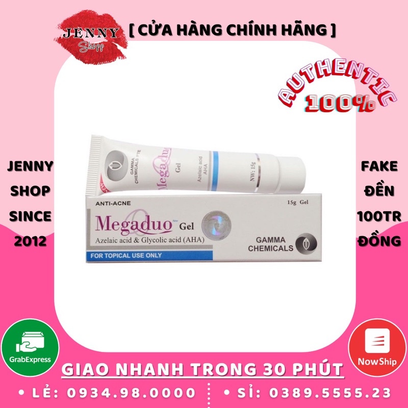 Gel Giảm Mụn Giảm Thâm Megaduo AHA - Megaduo Plus