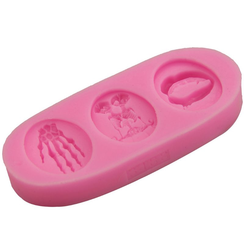 Khuôn Silicon Làm Mặt Dây Chuyền Hình Đầu Lâu 3d