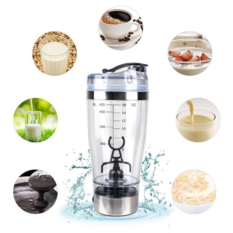 Cốc Khuấy Cà Phê Tự Động Thông Minh 450Ml
