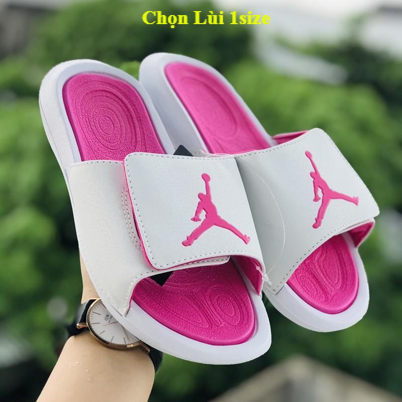 Dép jordan ❤️99k + FREESHIP❤️ dép bóng rổ quai ngang nam nữ loại 1 chất dày lót êm