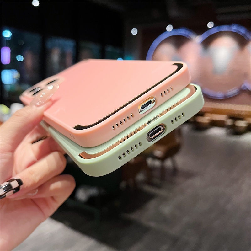 Ốp Điện Thoại TPU Mặt Nhám Màu Trơn Đa Dạng Mẫu Mã Cho iPhone 14 7 8 Plus 13 12 11 Pro X XR XS Max SE 2020