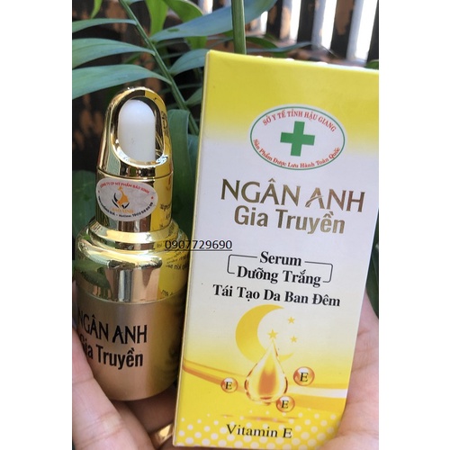 SERUM GIA TRUYỀN NGÂN ANH DƯỠNG TRẮNG TÁI TẠO 25ml