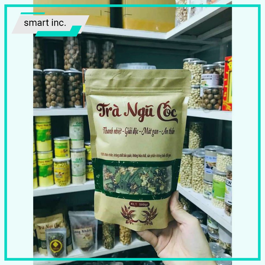 Trà Hoa Ngũ Cốc Gạo Lứt Đỏ Thảo Mộc Chè Ngũ Cốc 🍷SALEOFF🍷 Detox Thanh Nhiệt Bổ Sung Vitamin Đẹp Da Mát Gan Giải Rượu