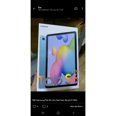 MÁY TÍNH BẢNG SAMSUNG GALAXY S6 LITE 4G FPT CÓ SIM Nguyên SEAL | BigBuy360 - bigbuy360.vn