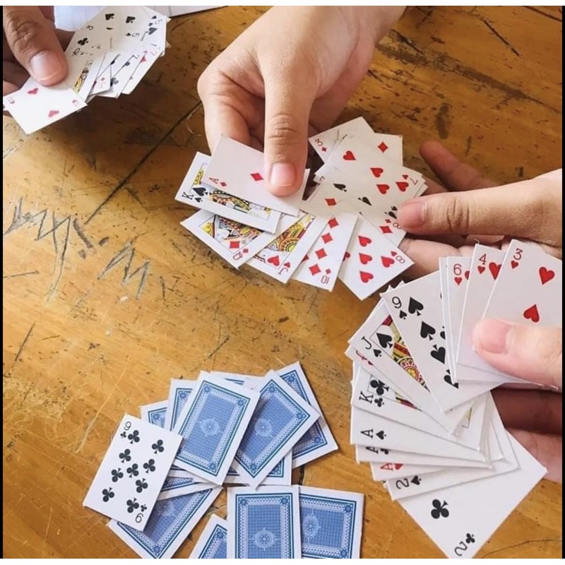 Bộ bài mini 52 lá như thật