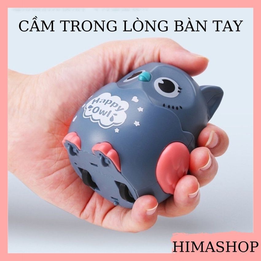 Đồ Chơi Cho Bé Chim Cú Mèo Chạy Cót HIMASHOP H001 Vui Nhộn Đáng Yêu