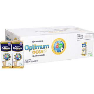 Combo 6 vỉ Sữa bột pha sẵn Optimum 180ml