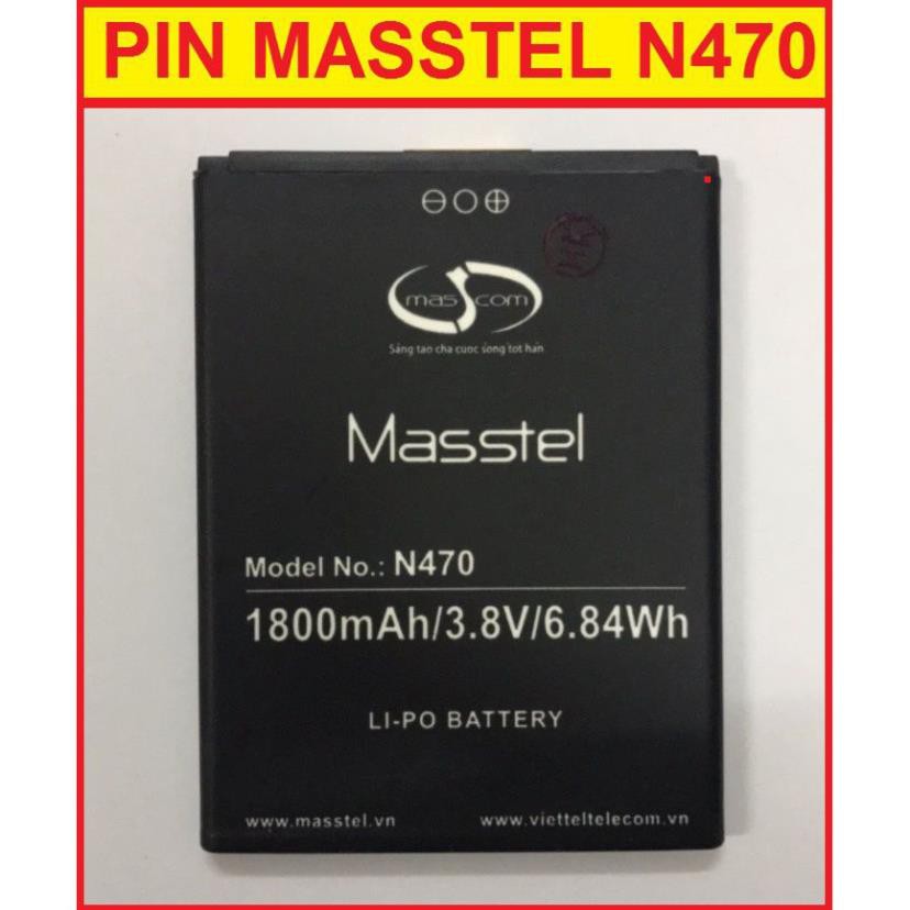 PIN MASSTEL N410I / N412 / N435 ZIN HÃNG , cam kết uy tín chất lượng