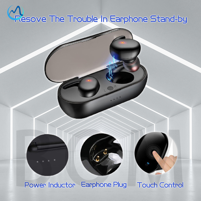 Tai nghe Y30 Tws Bluetooth 5.0 4d âm thanh sống động chất lượng cao tiện lợi