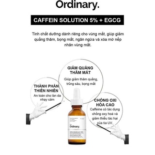 Serum Mắt Caffeine Solution 5% + EGCG - The Ordinary