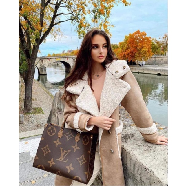 túi onthego siêu to size 36 41 lv chuẩn xịn nặng tay