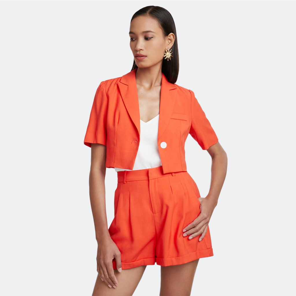 N&amp;M Set áo và quần Linen Nữ dài trên gối 2103059