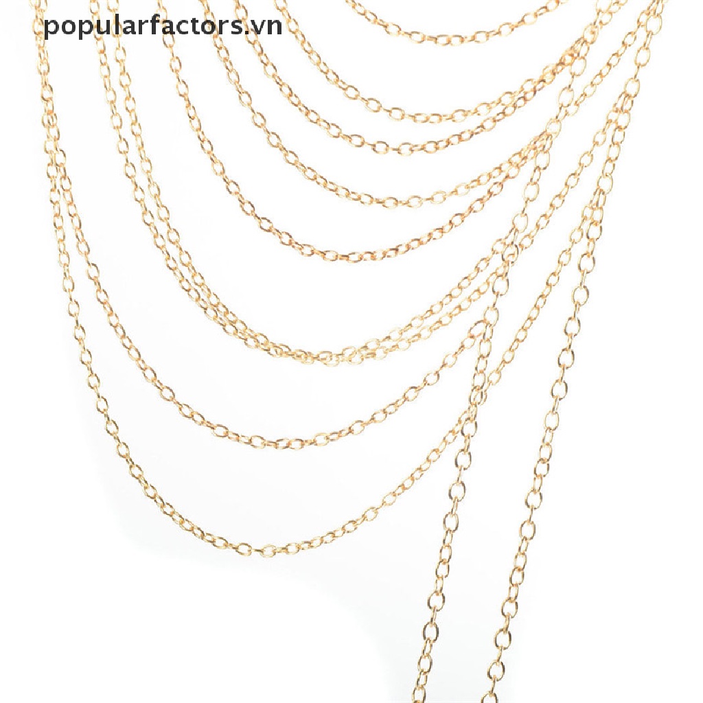 [Phổ Biến] Vòng cổ Cơ Thể Dạng Chuỗi Tua Rua Thời Trang Quyến Rũ Cho Nữ [VN]