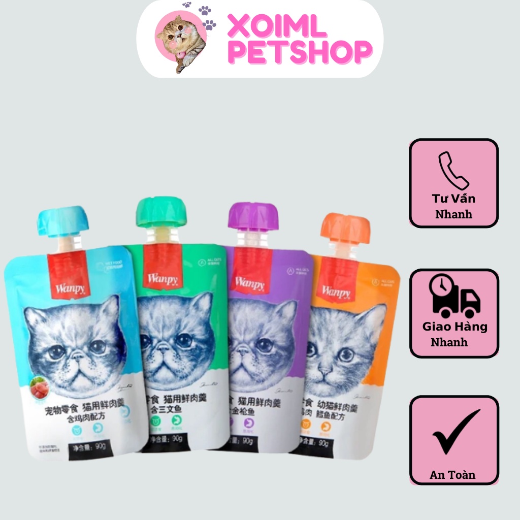 Súp Thưởng Cho Mèo Theo Set/Thùng
