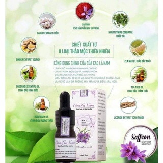 Serum Cao Lá Nam, ngừa mụn, giảm thâm, dưỡng da lành tính