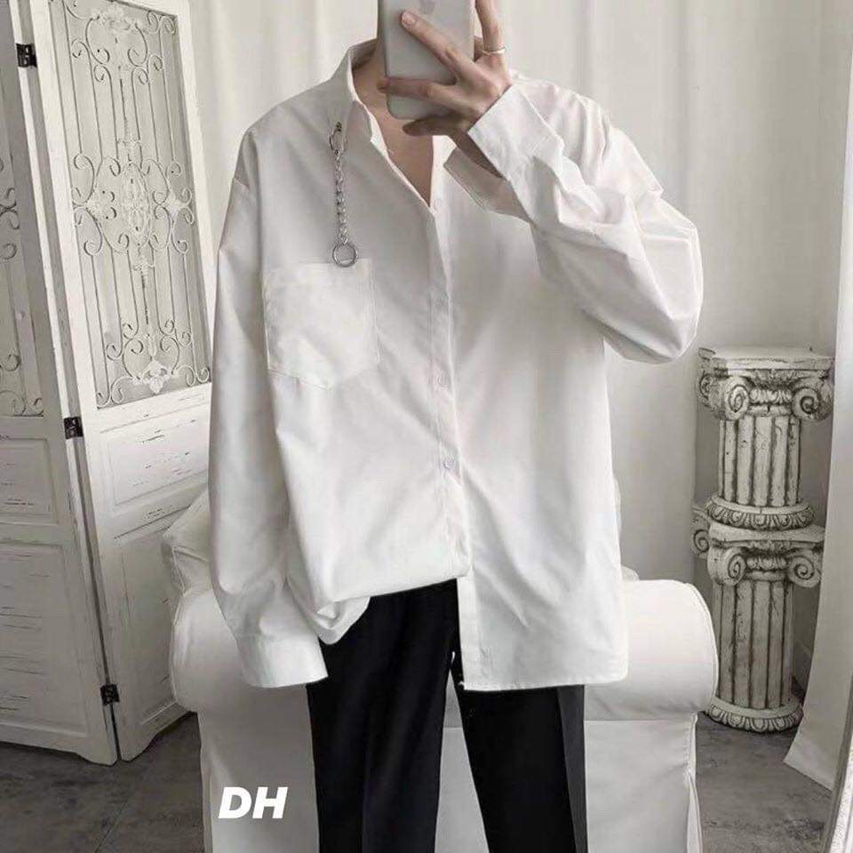 Áo sơ mi nam dây xích DHO0220 | BigBuy360 - bigbuy360.vn
