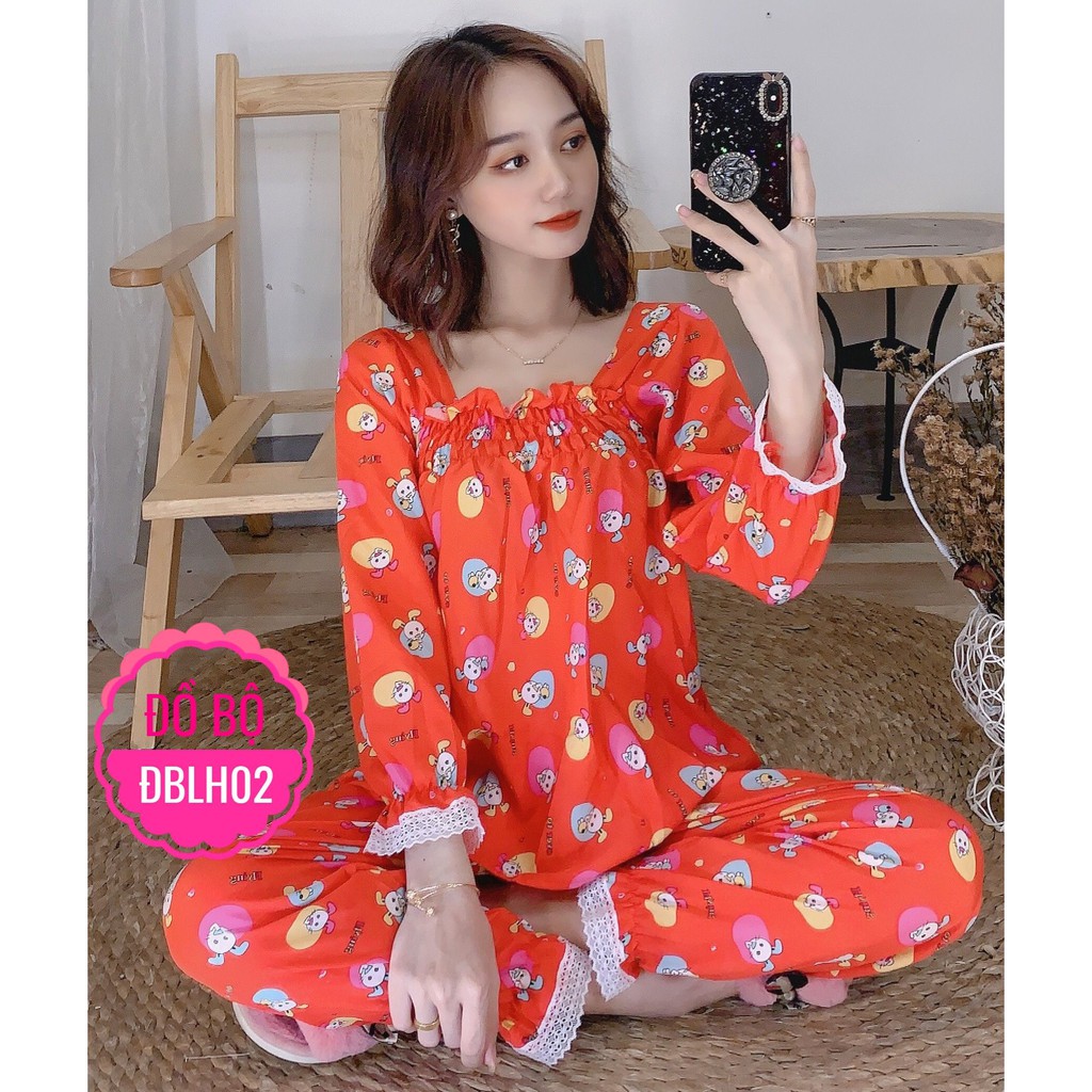 ĐỒ BỘ IN HÌNH XINH XẮN LH02 ⚡FREESHIP⚡100% ẢNH THẬT⚡ NN CHUYÊN SỈ - NN STORE